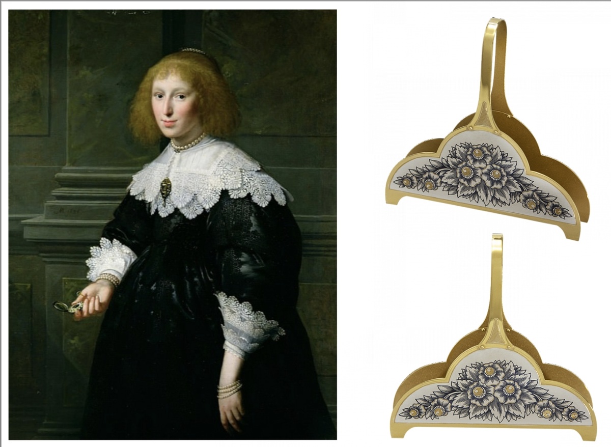 Паулюс Морельсе – Дама, держащая часы