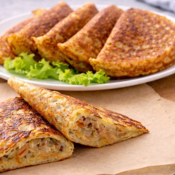 БЛИННЫЕ ДРОЖЖЕВЫЕ ПИРОЖКИ - Вкусно Просто Быстро