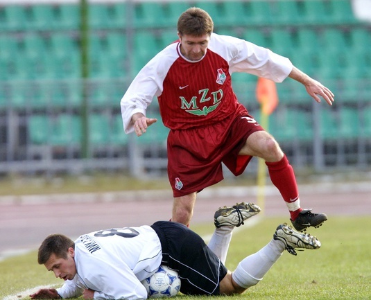 Юрий Дроздов в Московском Локомотиве. Выступал за клуб с 1993 по 2003 и Локомотив-2 в 2009 году