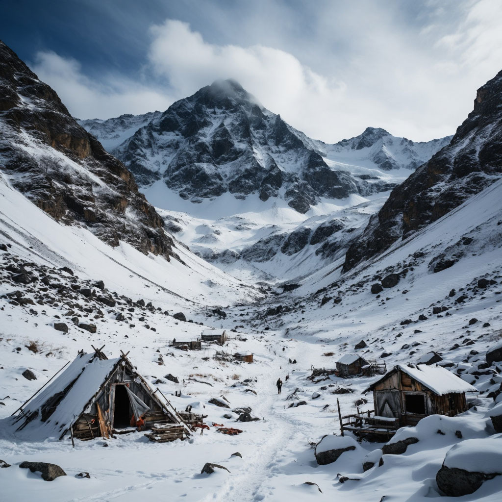 Перевал Дятлова — печать вечной загадки.