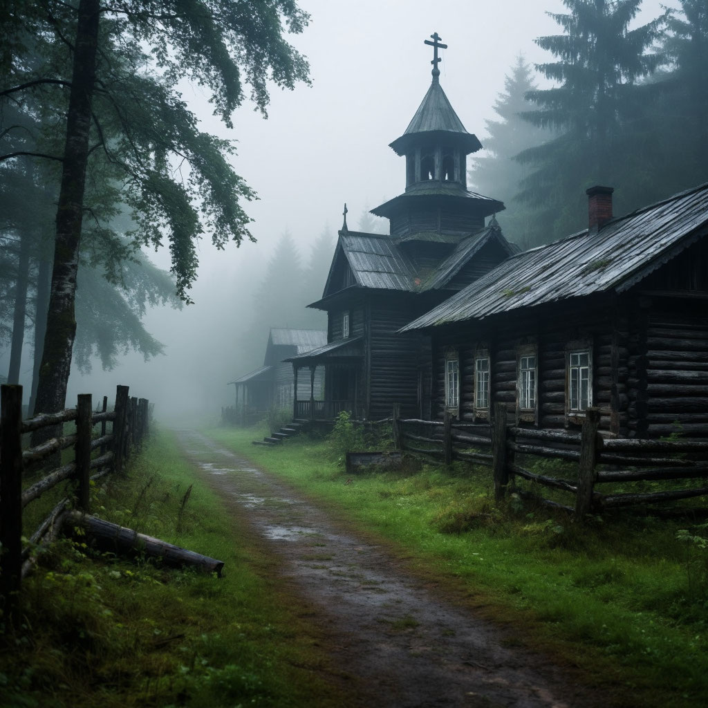 Деревянные стены слышат сны.