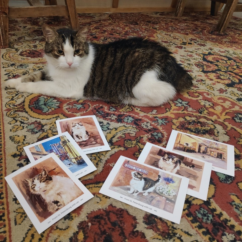    Шпатель был звездой галереи, да и Петербурга, что уж там! Фото: соцсети «Мансарды художников»