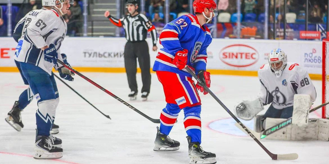 Хоккеисты АКМ одержали победу над питерским «Динамо»