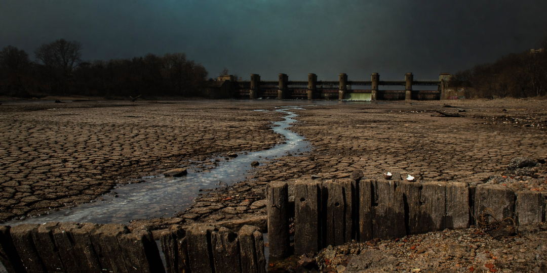 Обмеление рек - Россия высыхает