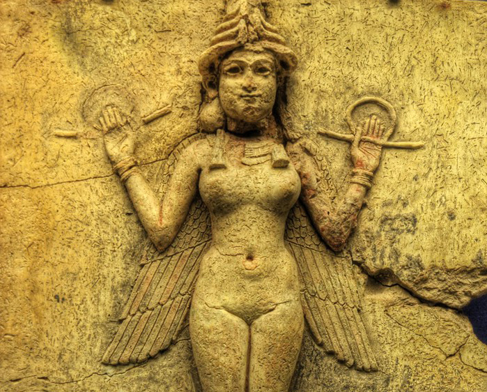 Одно из возможных изображений Инанны/Иштар