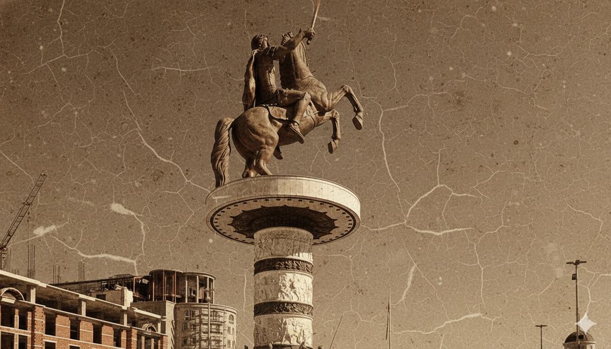 г. Скопье, памятник Александру Македонскому