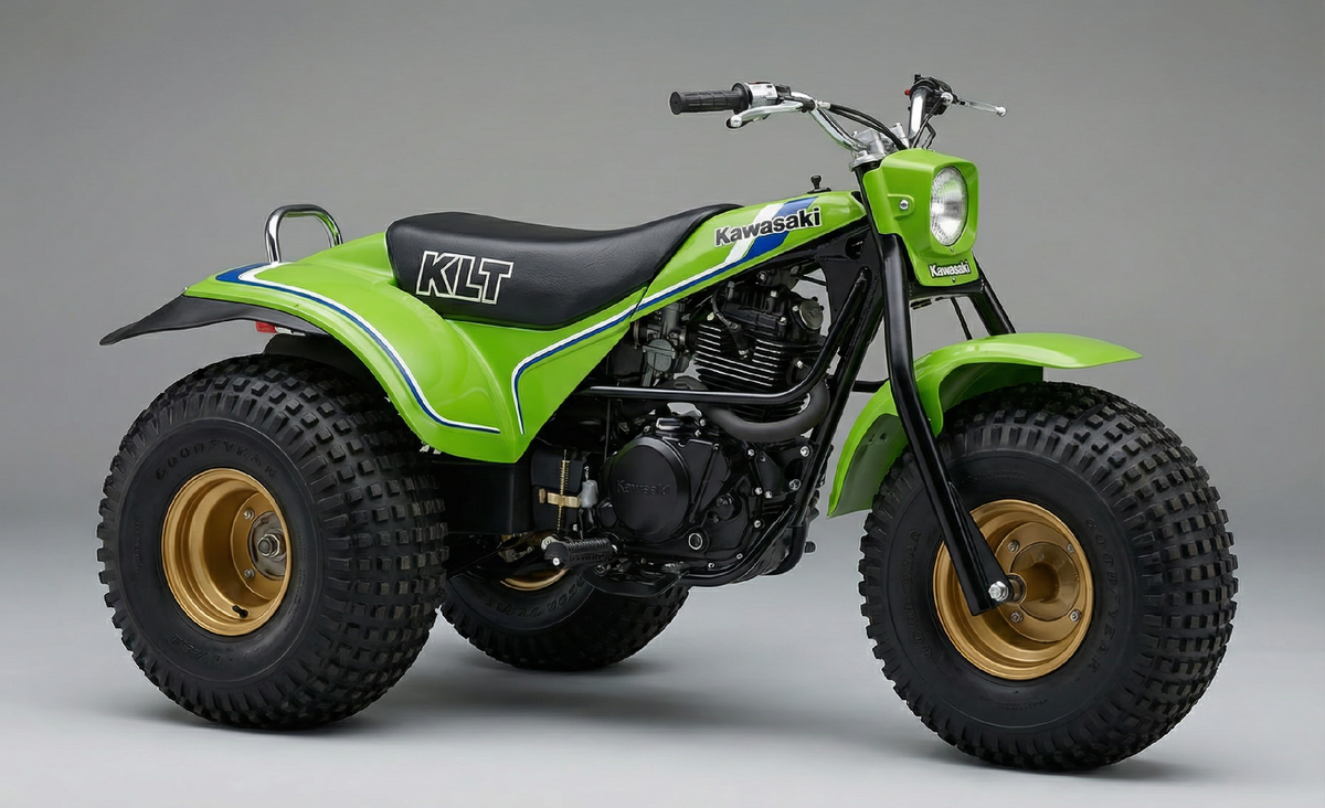 квадроцикл Kawasaki KLT200