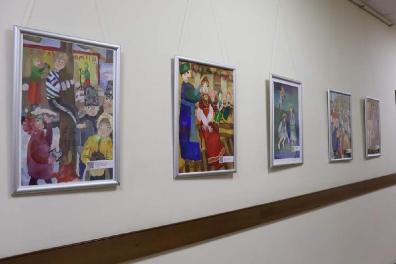 Красноярская специальная библиотека приглашает на выставку «Народные мотивы