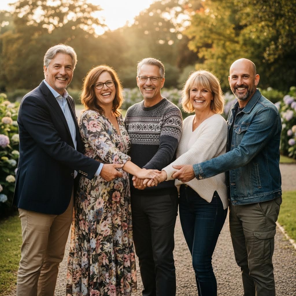 Фото: нейросеть. Улыбайтесь всем тревогам назло.