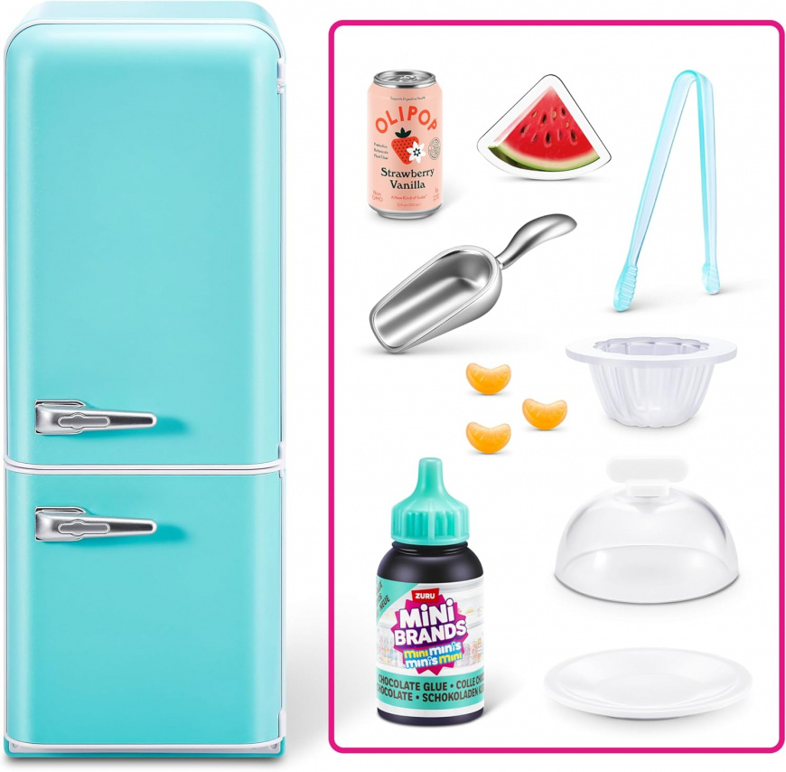 Mini Brands Fill The Fridge