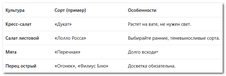 Сеем в январе на подоконнике