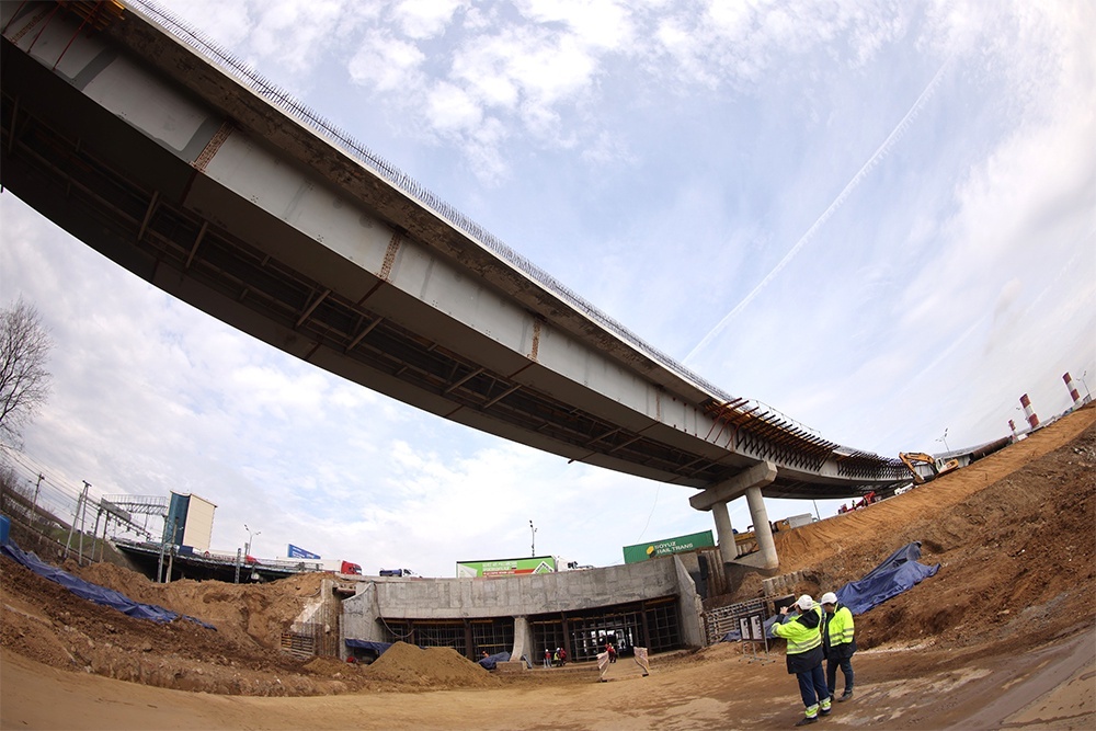    Трасса Солнцево - Бутово - Варшавское шоссе соединится с МСД. / Сергей Михеев