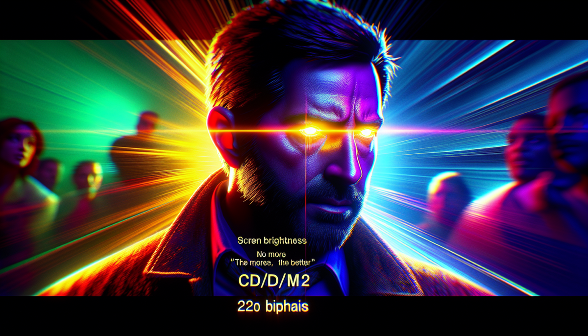 Яркость экрана кд на м² почему чем больше тем лучше не работает