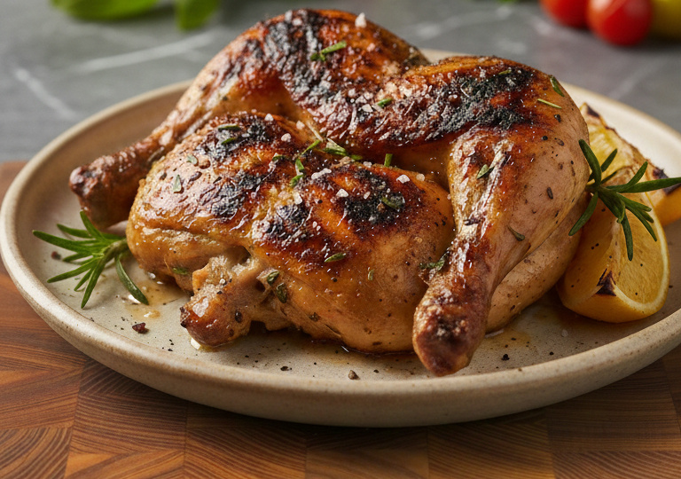 Цыплёнок Табака в духовке! Рецепт