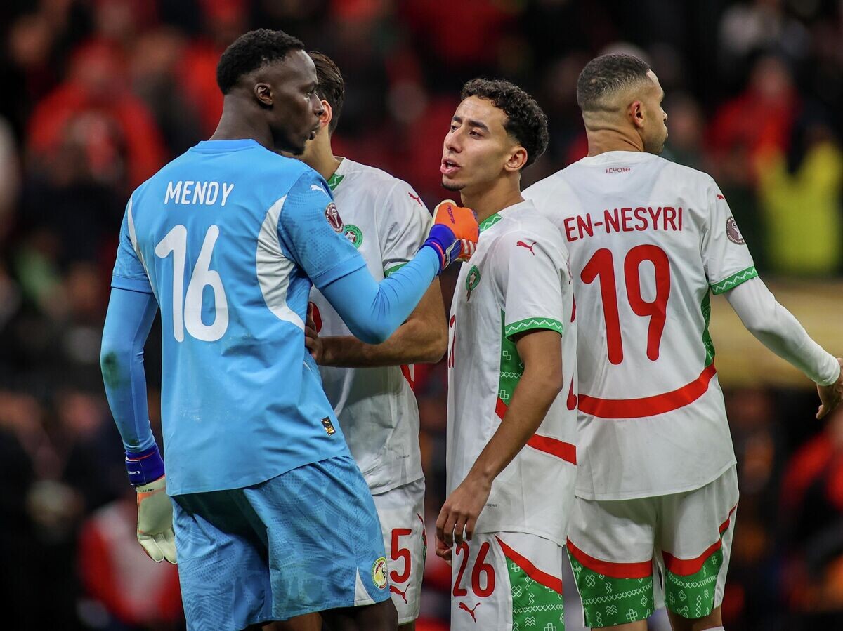    Эпизод финала Кубка Африки | © Getty Images / DeFodi Images