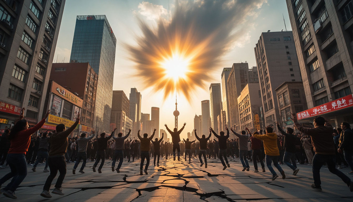 Что произойдёт, если все люди одновременно подпрыгнут? Разбираем физику глобального "прыжка"