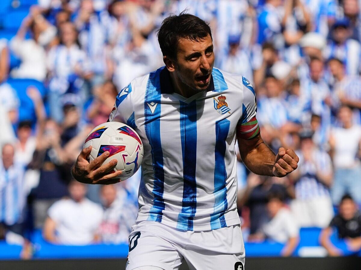    Полузащитник "Реал Сосьедад" Микель Оярсабаль | © Фото : Пресс-служба "Реал Сосьедад"