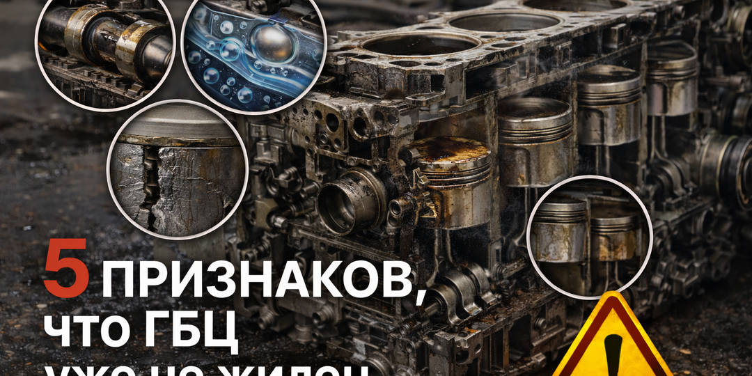 5 признаков, что ГБЦ уже не жилец