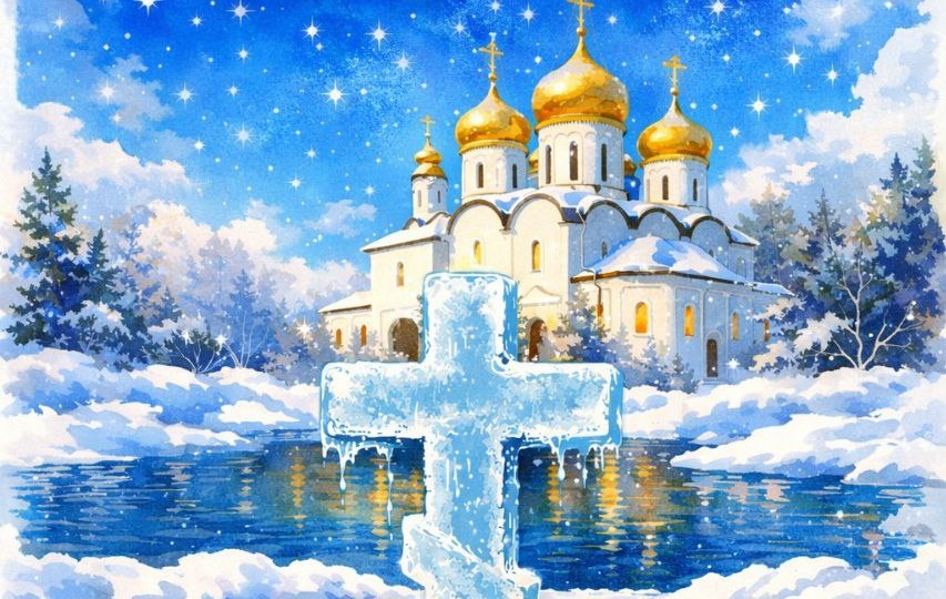 С радостным Праздником Крещения Господня
