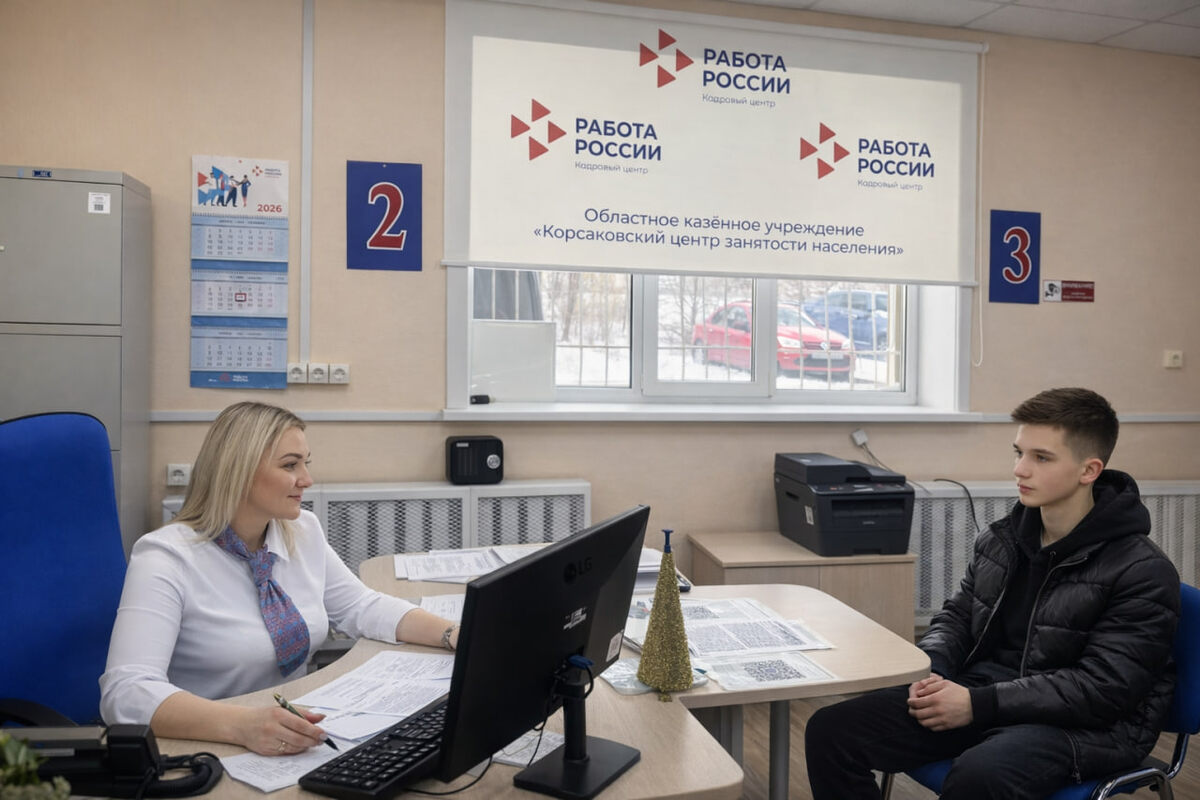 Фото: пресс-служба Управляющего Кадрового центра Сахалинской области