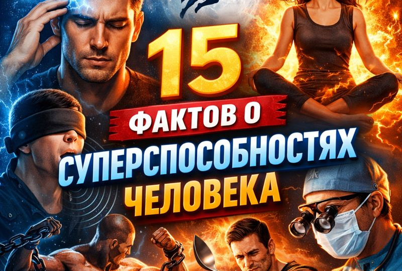 15 фактов о суперспособностях человека