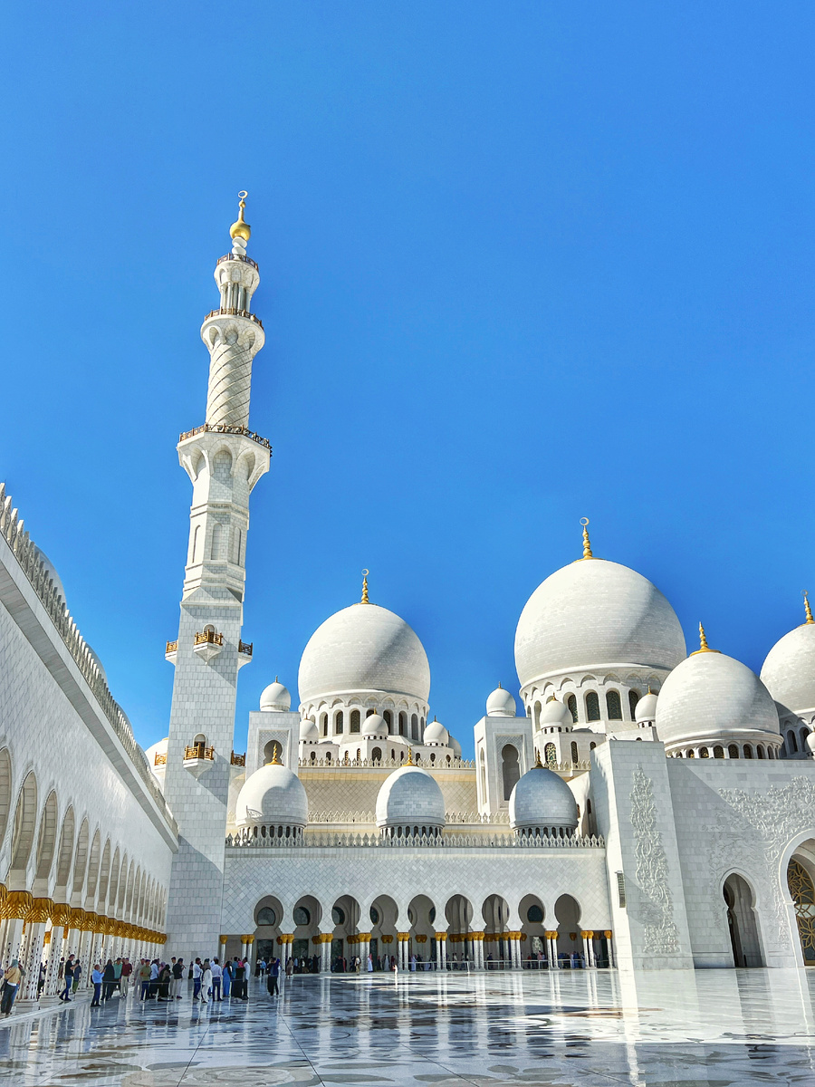 Мечеть шейха Зайда, Абу-Даби, ОАЭ. Фото автора 