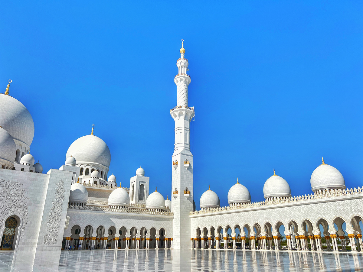 Мечеть шейха Зайда, Абу-Даби, ОАЭ. Фото автора 