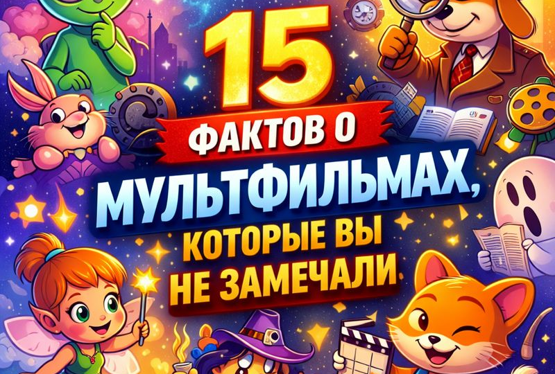 15 фактов о мультфильмах, которые вы не замечали