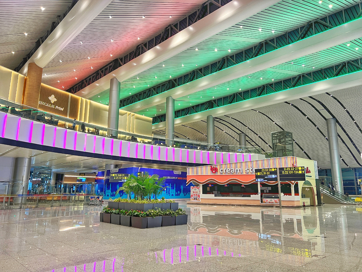 Аэропорт Хайдерабада, Индия. Фото автора 