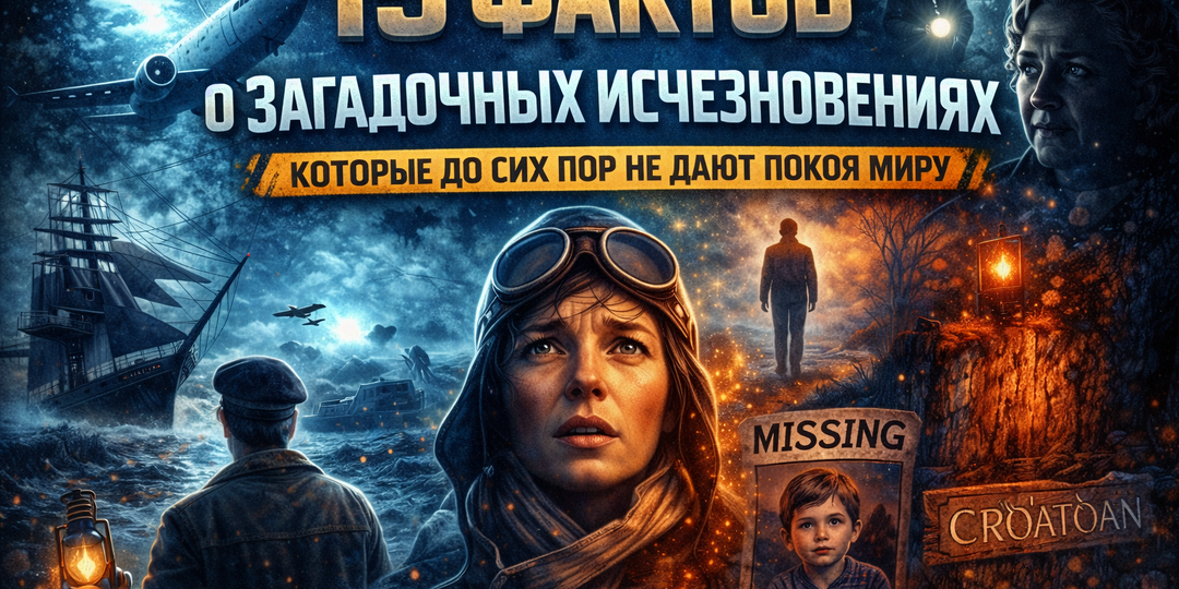 15 фактов о загадочных исчезновениях