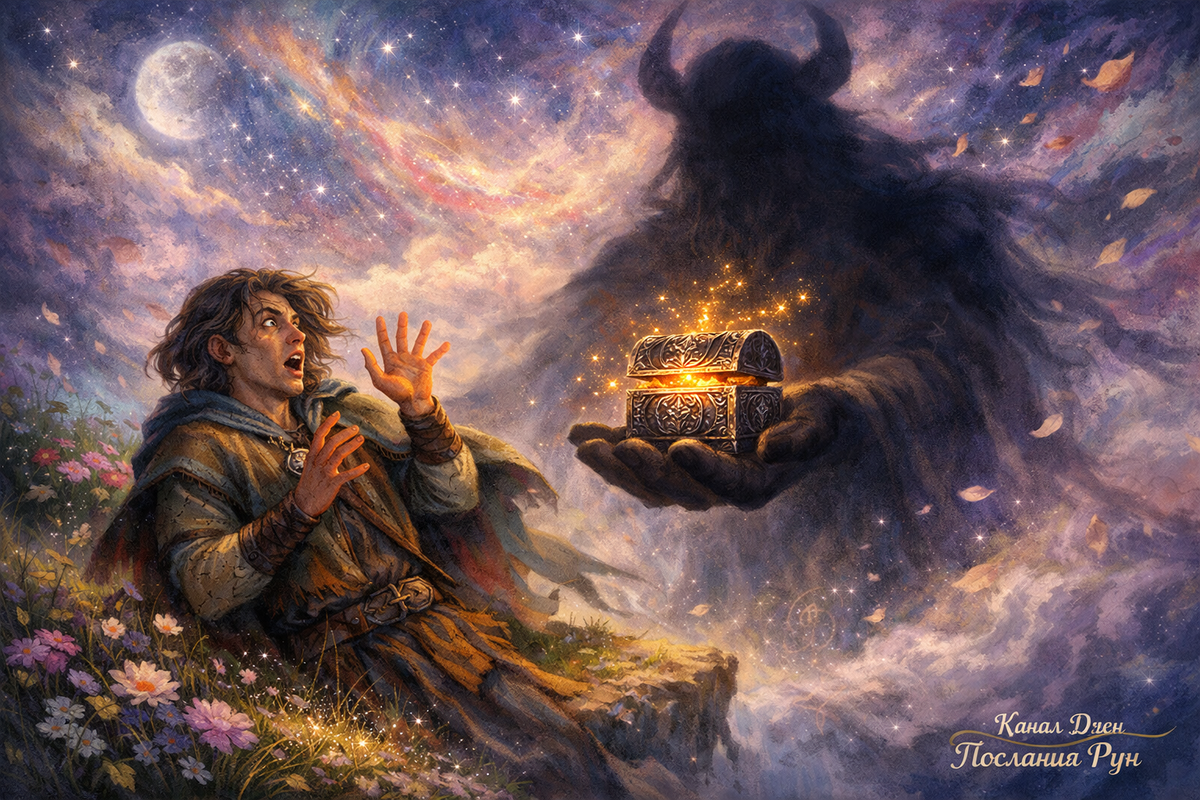 Страх как знак судьбы: руническое гадание о том, что Вы избегаете — и где спрятан Ваш дар.