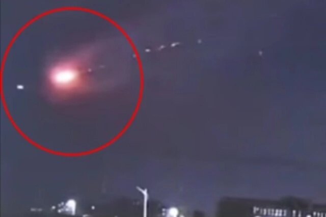    Якобы НЛО в Китае. Фото: The Daily Mail