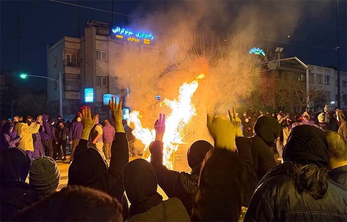    AP PHOTO: По итогам протестов в Иране задержали несколько тысяч участников беспорядков