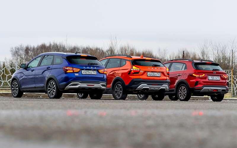 Лада Искра SW Cross, Веста SW Cross и Solaris KRXЛада Искра SW Cross, Веста SW Cross и Solaris KRX
📷
