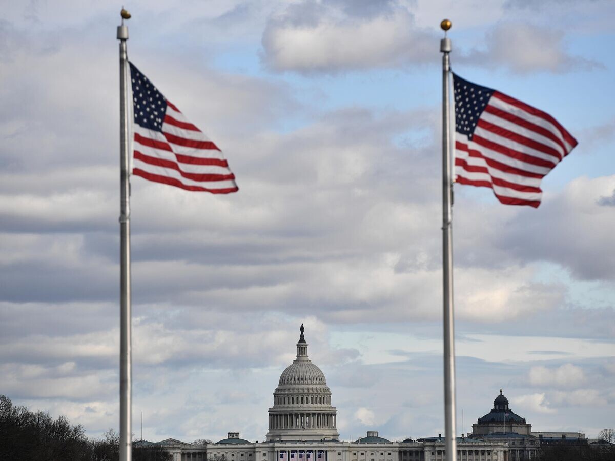    Вид на Капитолий в Вашингтоне© РИА Новости . Владимир Астапкович