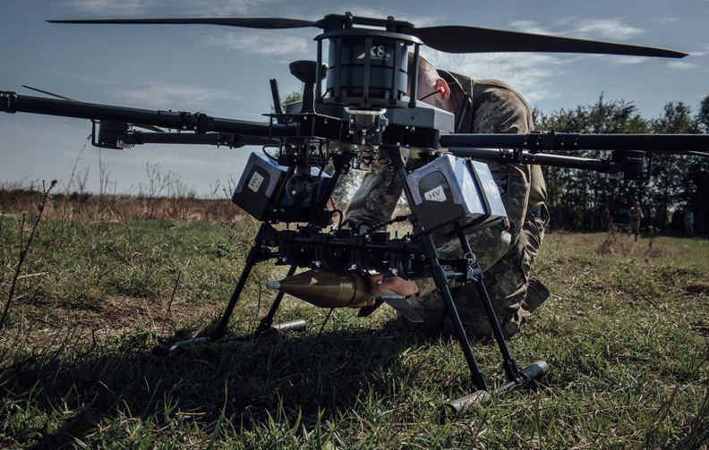 Один из лучших БПЛА ВСУ "Вампир"