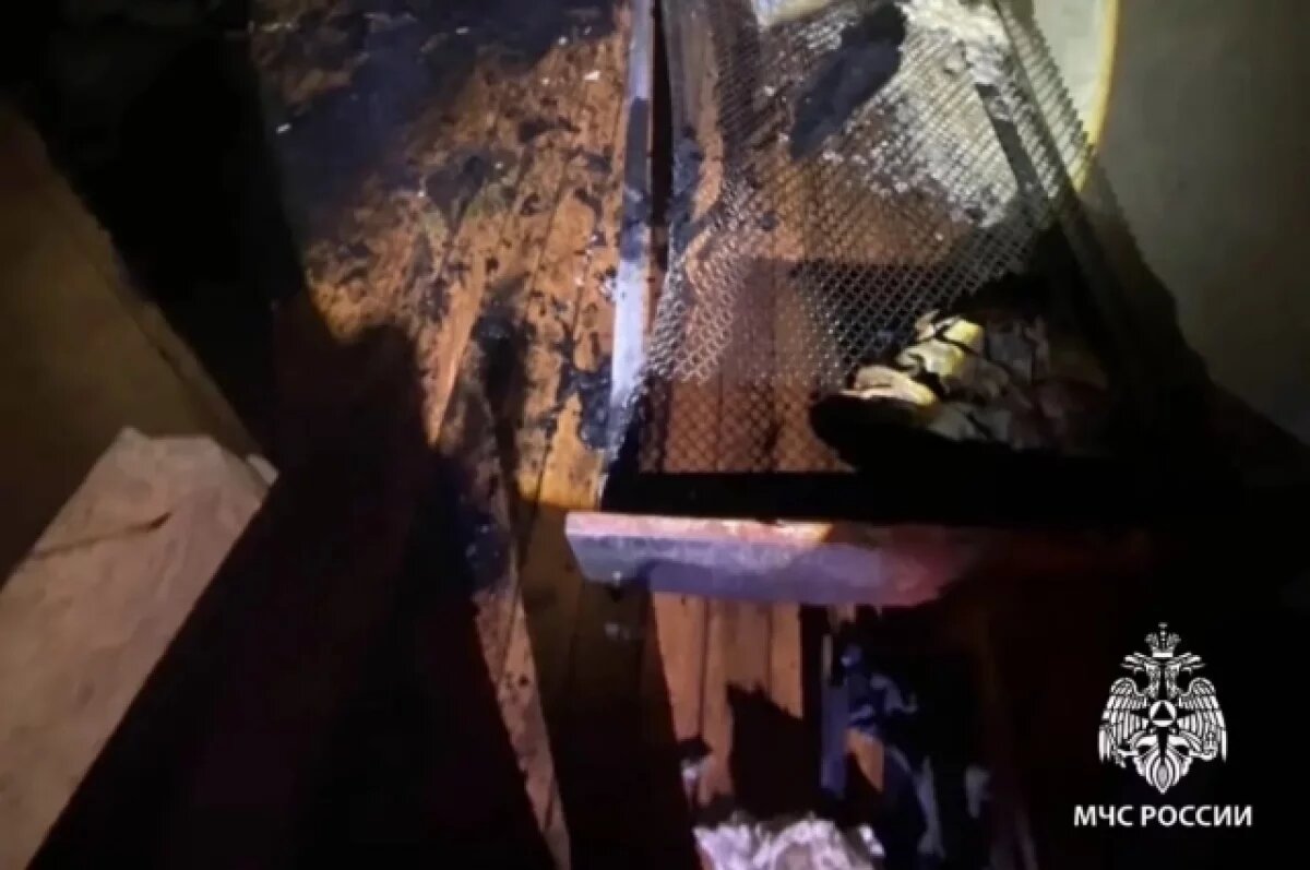    В Иркутской области пенсионерка уснула с сигаретой и устроила пожар в доме