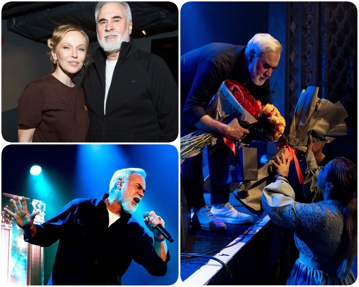 Валерий Меладзе, фото из заграничного турне