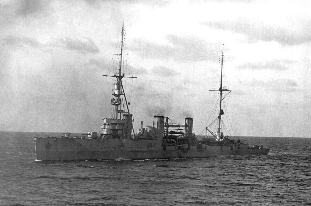 Крейсер «Червона Украина» после вступления в строй, 1928 год