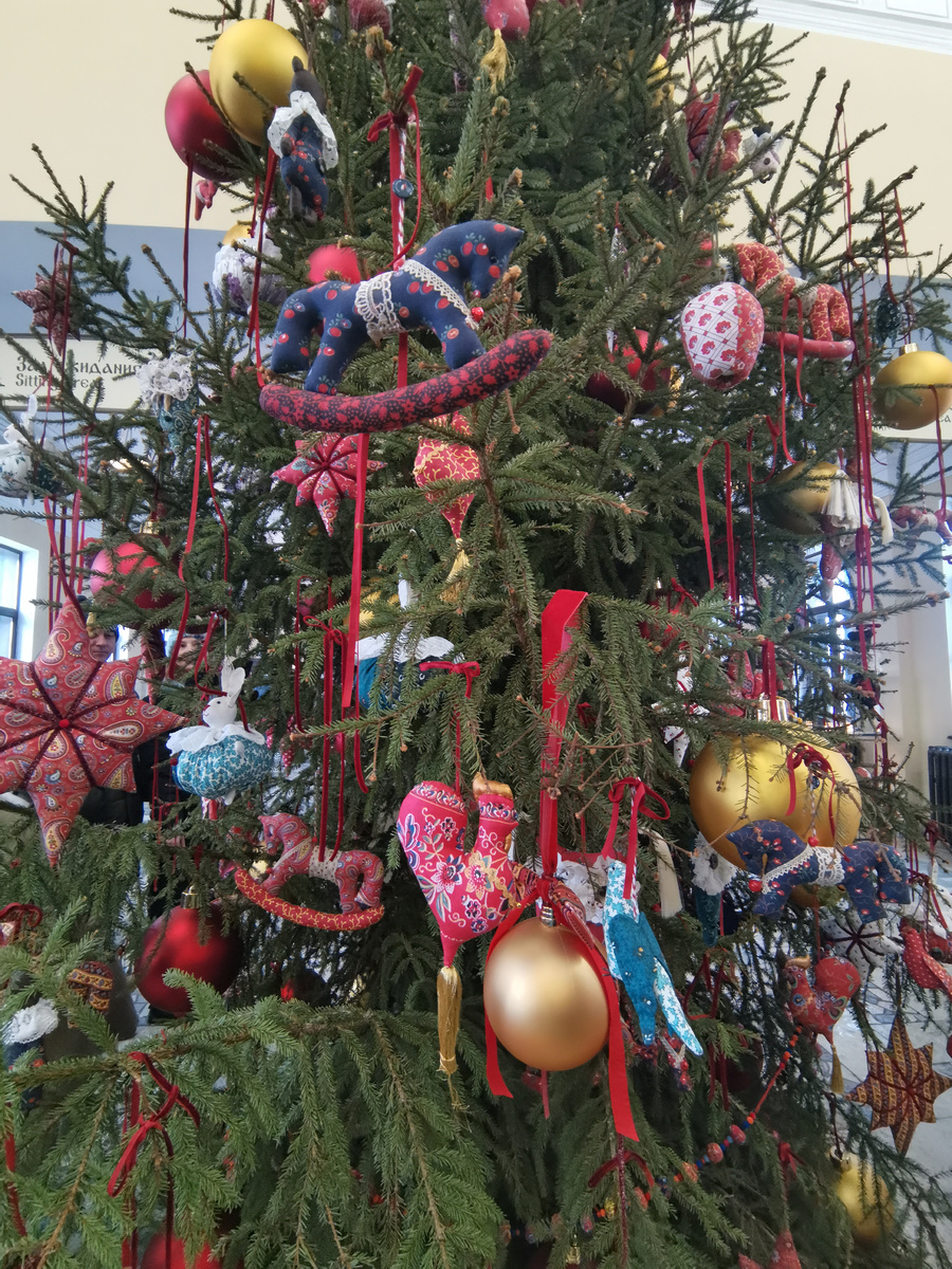 Ситцевая елка