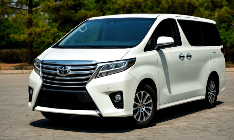    Toyota Alphard. Фото сгенерировано нейросетью.