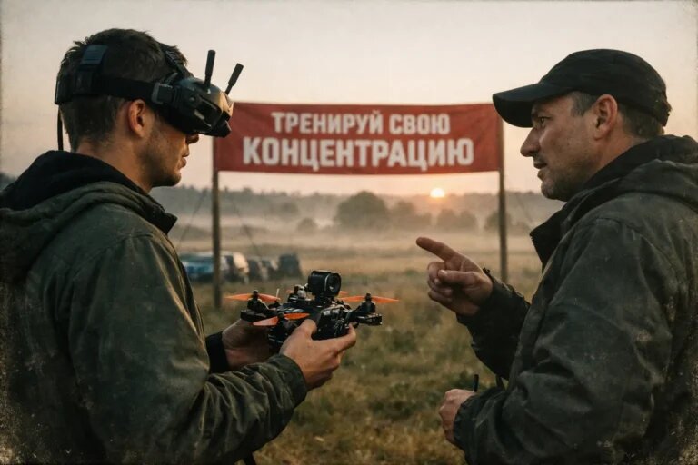    Обучение FPV как тренировка концентрации в реальности "Обученик"