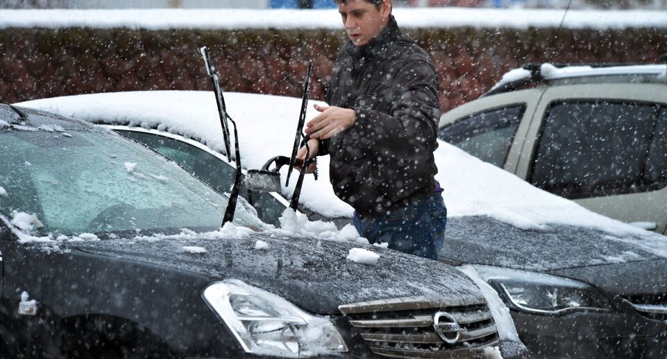    Снегопад в Воскресенске / Медиасток.рф