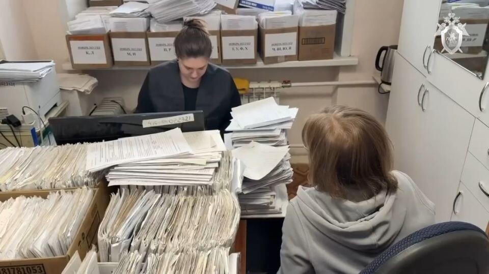    Кадры из роддома в Новокузнецке. Источник: Следственный комитет РФ