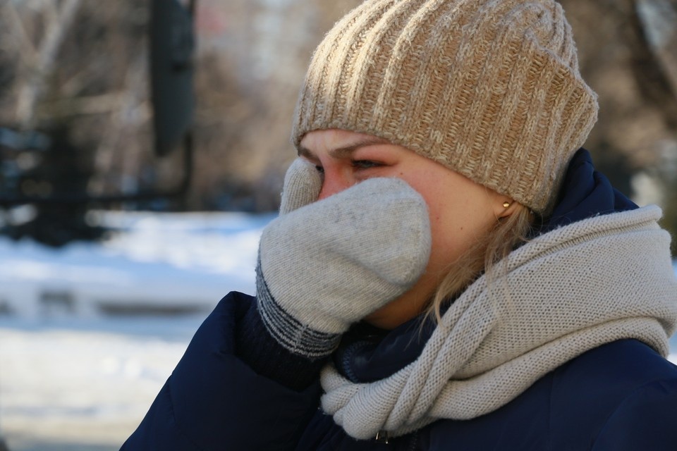    Морозы в Барнауле Олег УКЛАДОВ