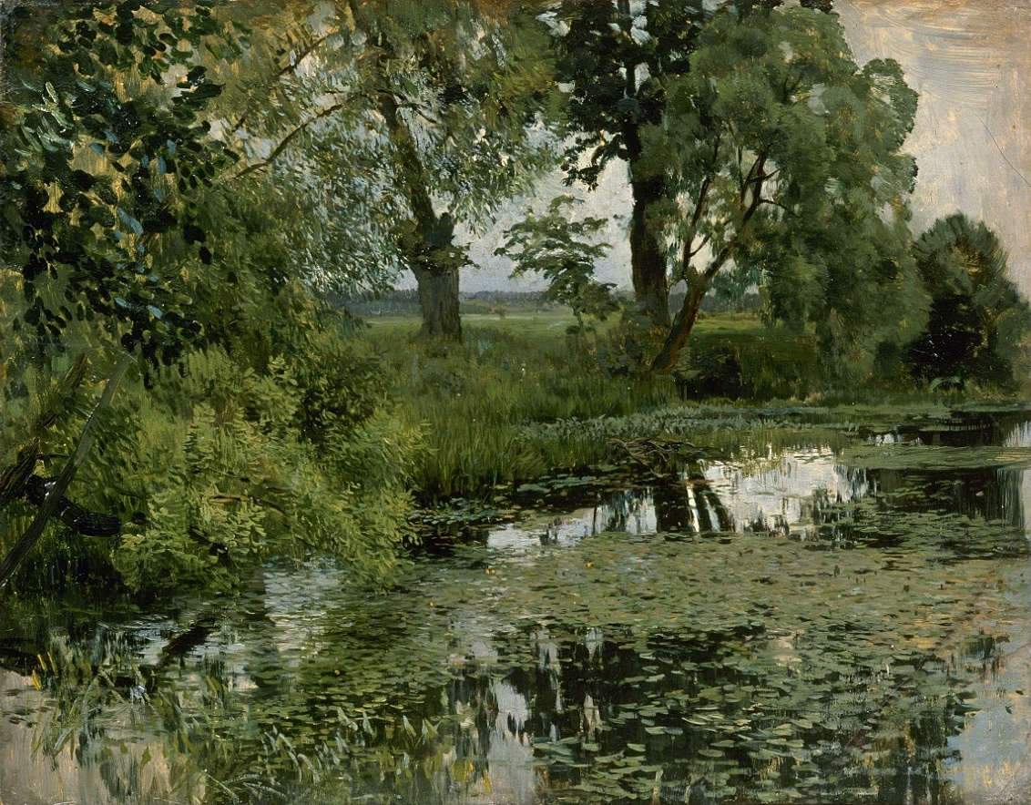 Заросший пруд. 1887 год, Государственный Русский музей