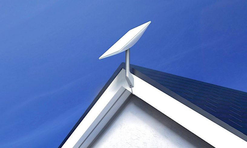 Иллюстративное изображение: антенна Starlink.