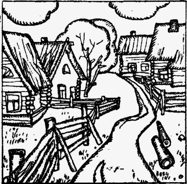 Рисунок из книжки Е. Титаренко