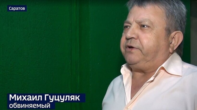   Михаил Гуцуляк. Кадр видео-сюжета «России 1»