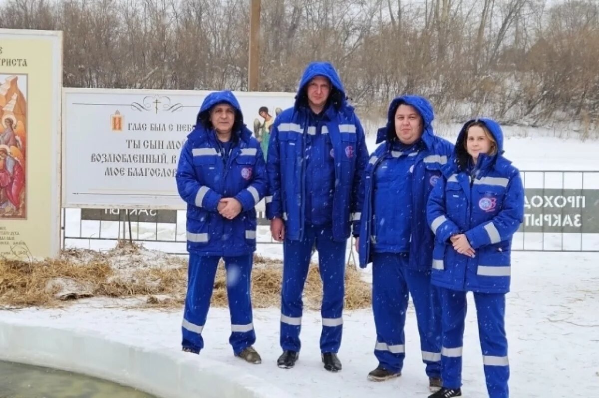    Первый день Крещенских купаний в Тюмени прошел спокойно